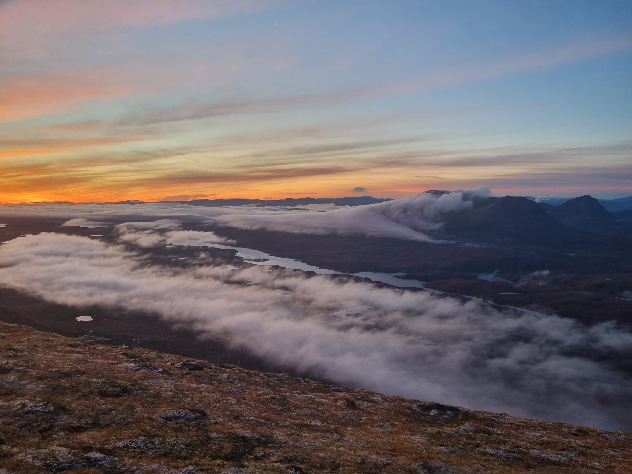 Cloud inversion from Suilven, Assynt, Scotland