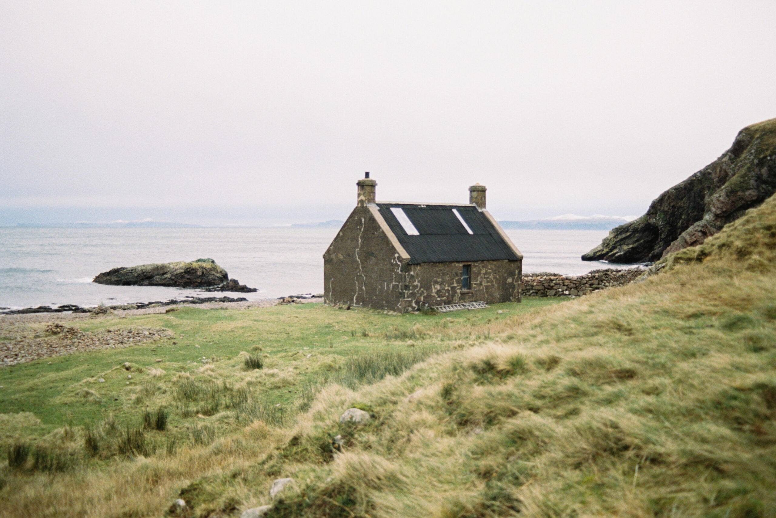 Guirdil Bothy on the Isle of Rùm, Scotland