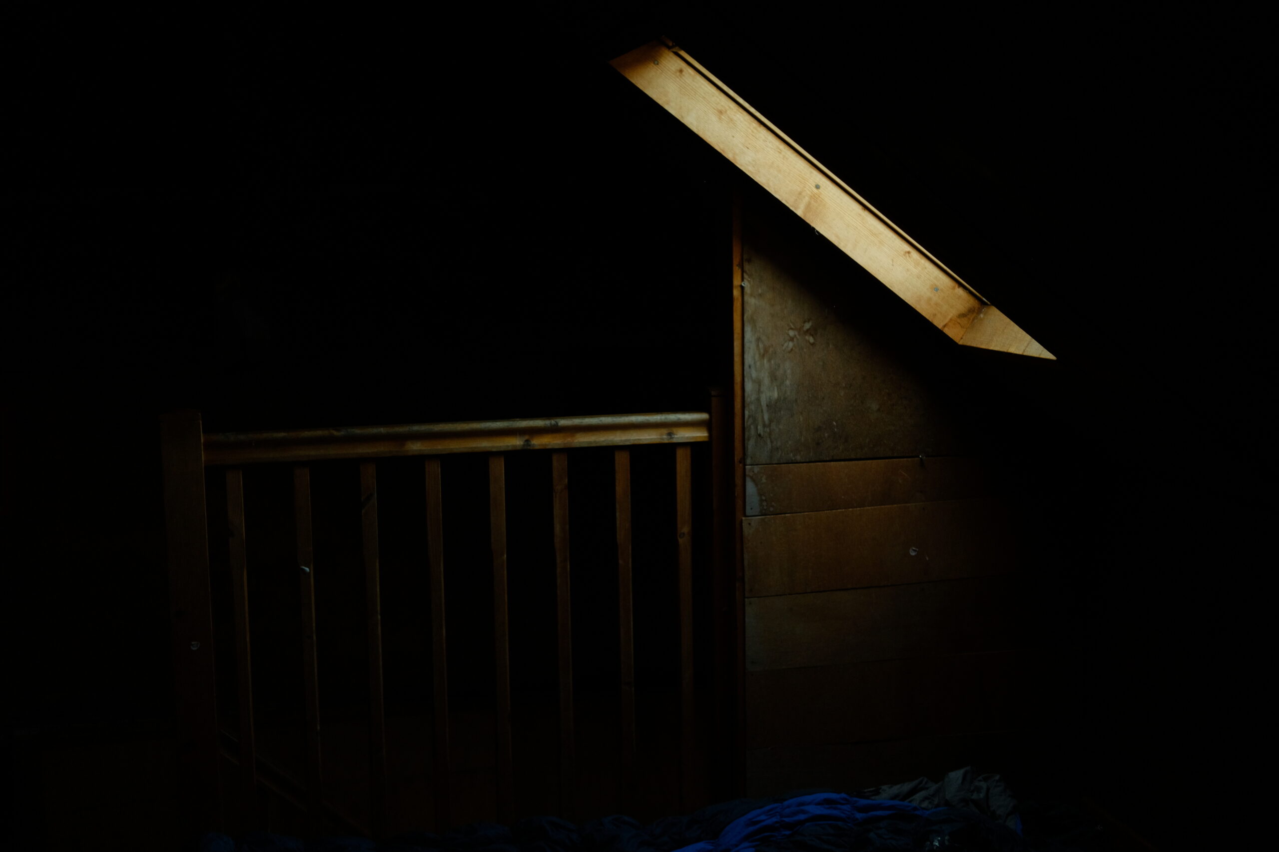 Inside Shenavall Bothy, Scottish Highlands