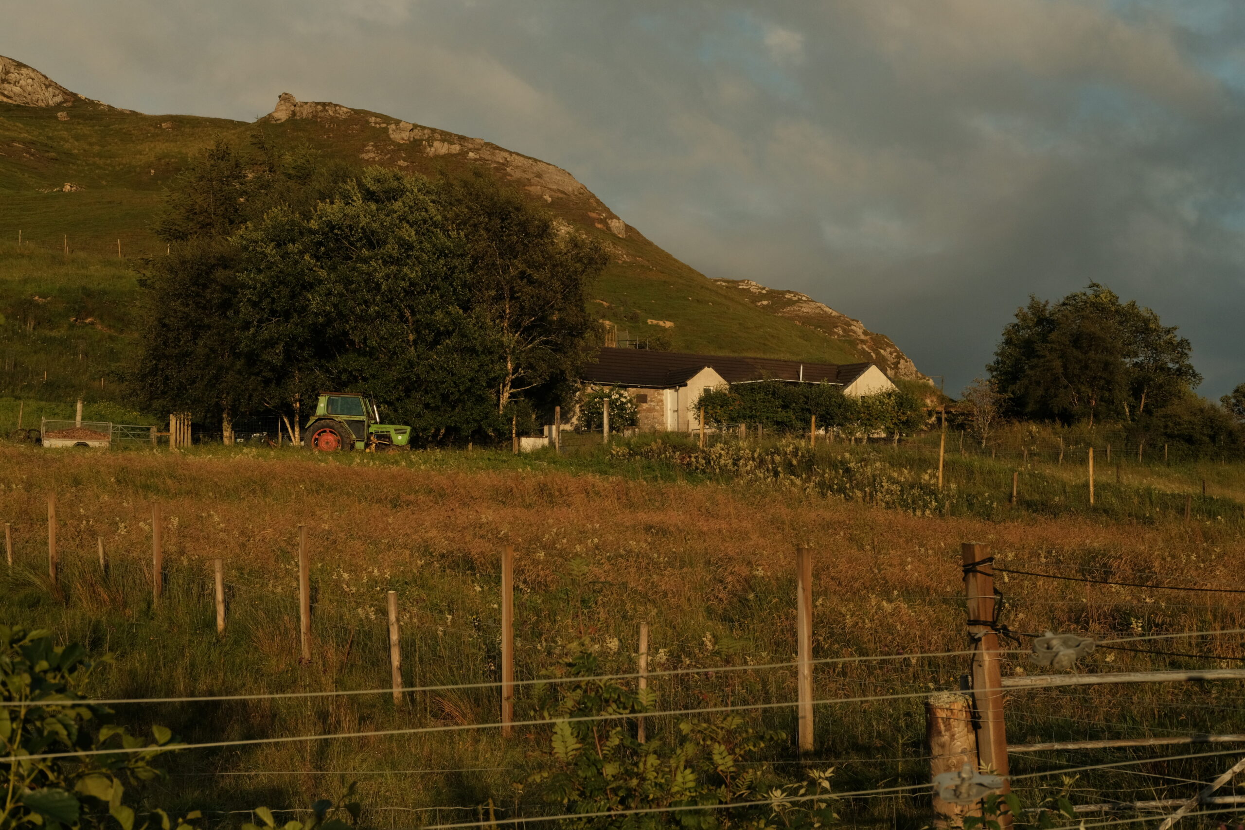 Caving hut in Elphin, Scottish Highlands